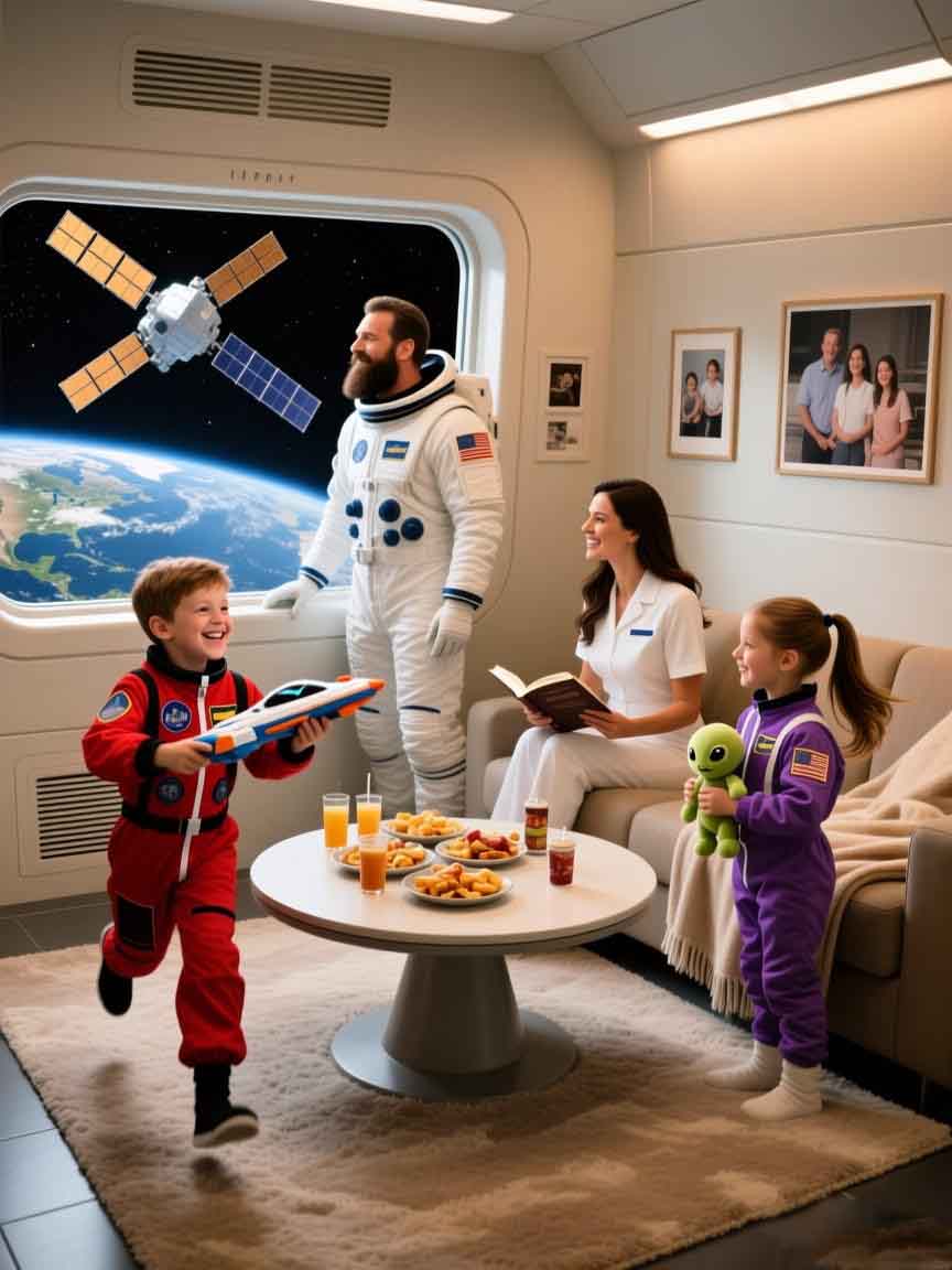 《阿尔法卫星上的家族》